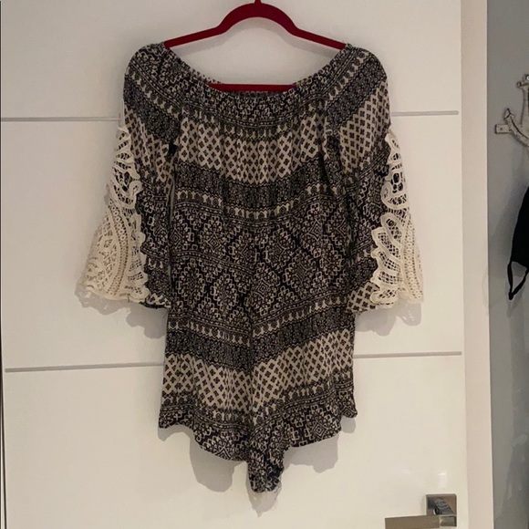 patterned romper - Picture 2 of 2